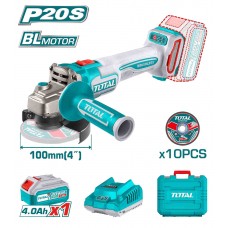 TOTAL  Li-ion Angle Grinder INDUSTRIAL TAGLI211041